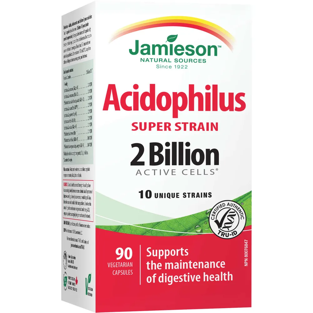 Super Strain Acidophilus - 2 Billion Active Cells