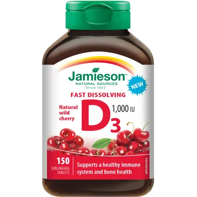 Vitamin D Fast Melt Cherry