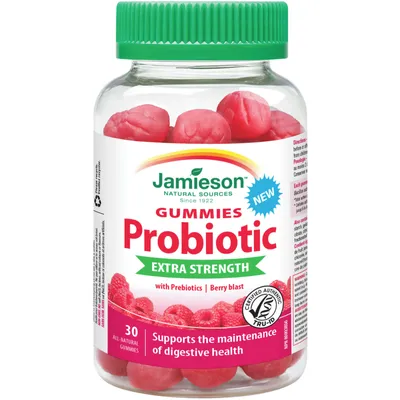 Extra Strength Probiotic Gummies with Prebiotics