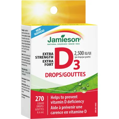 Extra Strength Vitamin D3 Drops