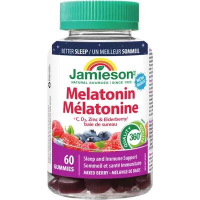 Melatonin + Immune Support Gummies