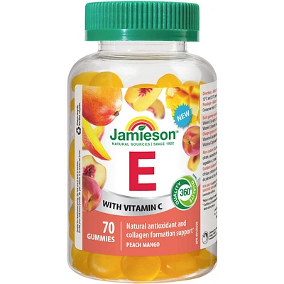 Vitamin E Gummies with Vitamin C