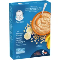 GERBER Stage 3 Oat Banana Mango Baby Cereal