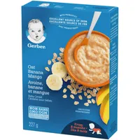 GERBER Stage 3 Oat Banana Mango Baby Cereal
