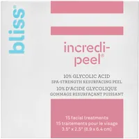 That's Incredi-peel Spa-strength Glycolic Resurfacing Pads to Smooth & Brighten