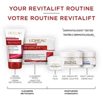 Revitalift Makeup-Removing Cleansing Cream Face Cleanser & Toner, with Vitamin C