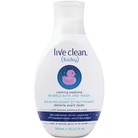 Live Clean Baby Calming Bedtime Bubble Bath and Wash