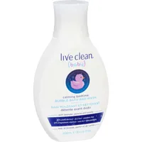 Live Clean Baby Calming Bedtime Bubble Bath and Wash