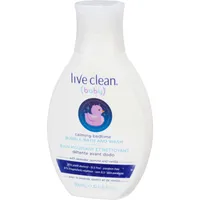 Live Clean Baby Calming Bedtime Bubble Bath and Wash