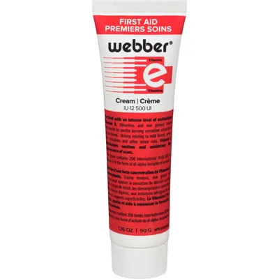 Webber First Aid Vitamin E Cream