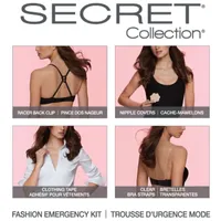 Fashion Emergency Kit  - Racer Back Clip - Nipple Covers - Clothing Tape - Clear Bra Straps