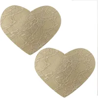 Lace Heart Nipple Covers
