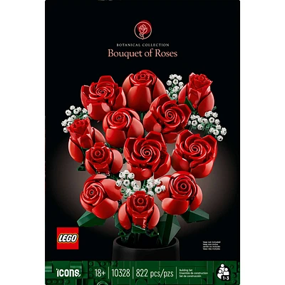 LEGO Icons Bouquet of Roses Build and Display Set 10328