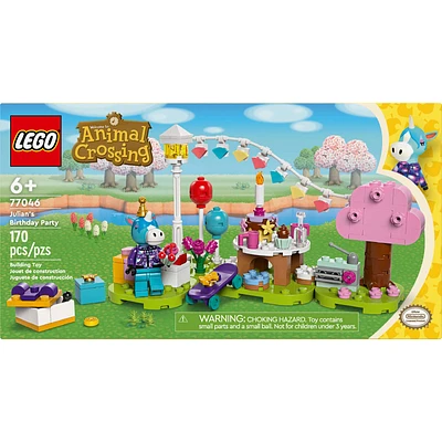 LEGO Animal Crossing Julian’s Birthday Party Video Game Toy 77046