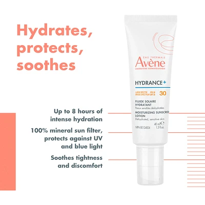 Hydrance+ SPF30 moisturizing sunscreen fluid