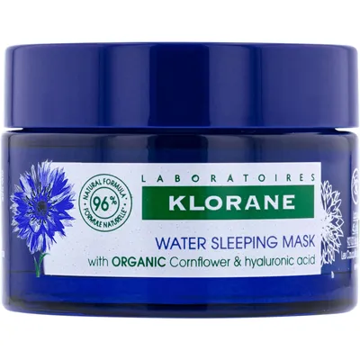Water Sleeping Mask with Organic Cornflower