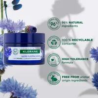 Water Sleeping Mask with Organic Cornflower