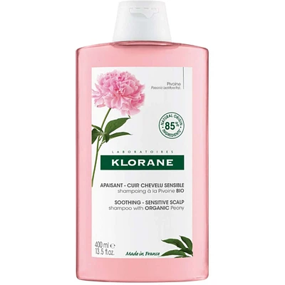 Soothing shampoo with ORGANIC Peony