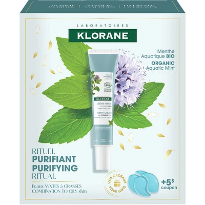 Holiday set with ORGANIC Aquatic Mint - Combination to oily skin