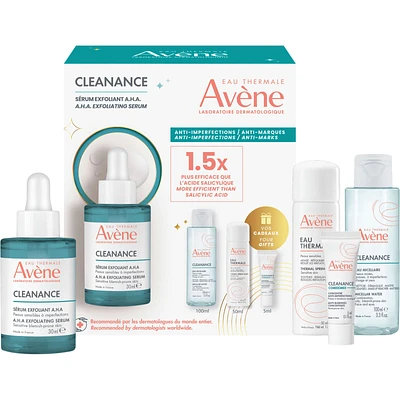 Cleanance A.H.A serum Holiday kit