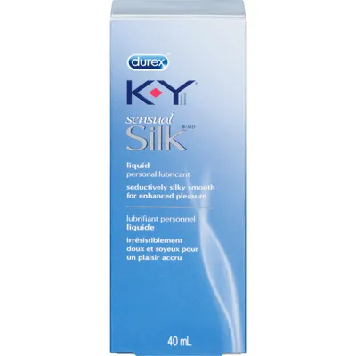 K-Y SENSUAL SILK Personal Liquid Lubricant