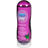 Durex Play 2-in-1 Massage Gel and Intimate Lubricant with Aloe Vera