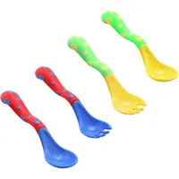 Nuby™ 4 Pc.Fork & Spoon Set