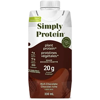 Ready-To-Drink Chocolate Plant Protein Shake, High Protein, Low Sugar, Dairy Free