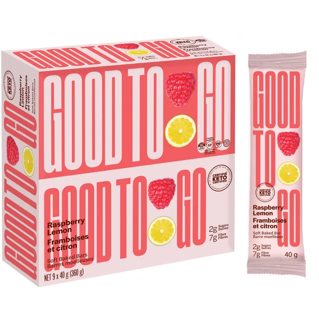 Good to Go Vanilla Almond Soft Baked Bars 9 pack