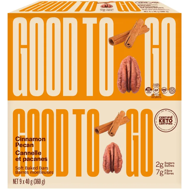 GOOD TO GO Soft Baked Bars Vanilla Almond, 9 Pack