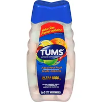 Tums Ultra Strength Antacid for Heartburn Relief Assorted Fruit 160 count