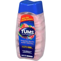 Tums Ultra Strength Antacid for Heartburn Relief Assorted Berry 160 count