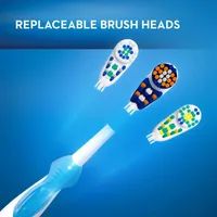 Oral-B 3D White Battery Powered Toothbrush, 1 Count, Colours May Vary