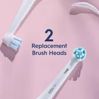 Oral-B iO Gentle Care Replacement Heads, Electric Toothbrush Brush Heads, White, 2 Count