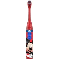 Oral-B Kid's Battery Toothbrush featuring Disney's Mickey Mouse, Soft Bristles, for Kids 3+