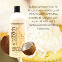 Heavenly Coconut Crème Paraben & Dye Free Bubble Bath