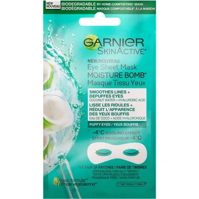 SkinActive Moisture Bomb Energizing Eye Sheet Mask