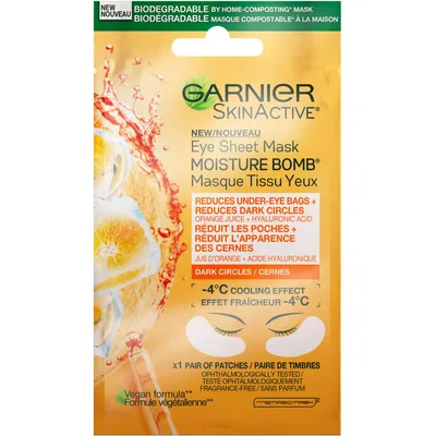 SkinActive Moisture Bomb Brightening Eye Sheet Mask