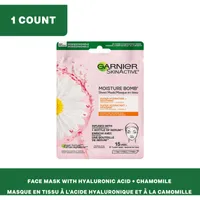 SkinActive Moisture Bomb Super Hydrating Sheet Mask with Pomegranate