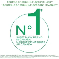 SkinActive Moisture Bomb Super Hydrating + Rebalancing Sheet Mask with Hyaluronic Acid + Green Tea