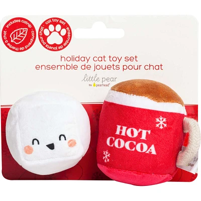 Hot Cocoa Cat Toy Set