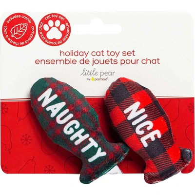 Naughty And Nice Cat Toy Set