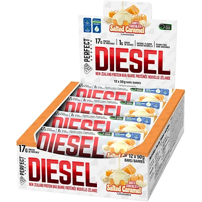 DIESEL New Zealand Protein Bar White Chocolate Salted Caramel