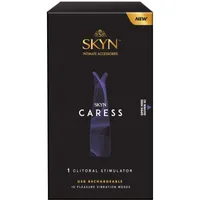 Skyn Caress Clitoral Stimulator, Mimics oral stimulation, Rechargeable, Water Resistant, 10 vibration modes