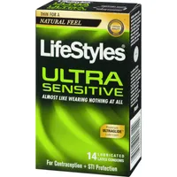 Ultra Sensitive Lubricated Latex Condoms