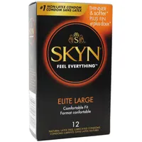 Skyn®   Elite Large  Synthetic Polyisoprene Lubricated Condoms