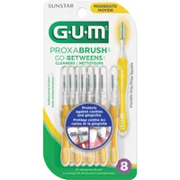 GUM Proxabrush  Go-Betweens , Moderate - 8ct