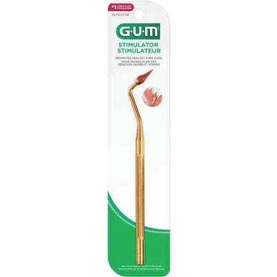 GUM Stimulator Permanent Handle & Rubber Tip
