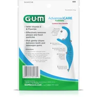 GUM Advanced Care Flossers, Mint - 90ct