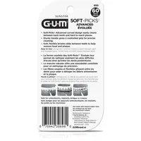 GUM Soft-Picks  Advanced Dental Picks - 60ct